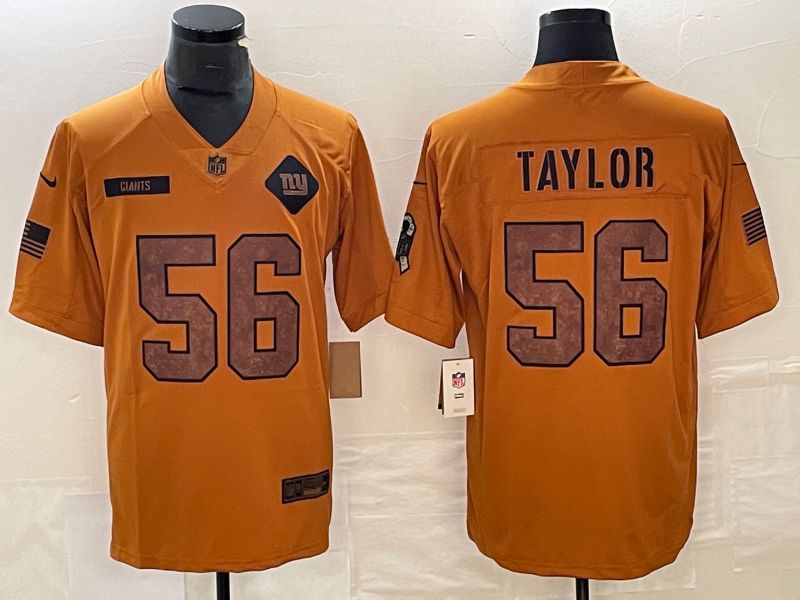 Men New York Giants #56 Taylor brown Nike 2023 Salute To Service Limited NFL Jersey->miami dolphins->NFL Jersey